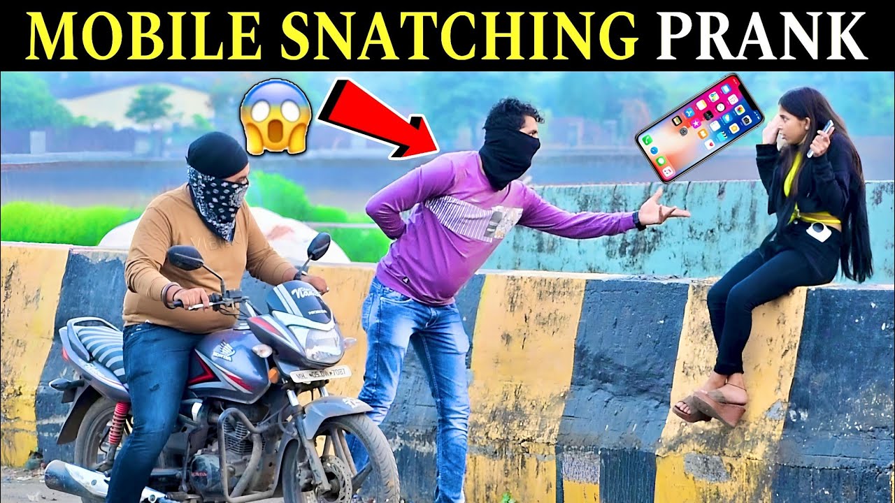 Mobile Snatching Prank | Part 12 | Prakash Peswani Prank |
