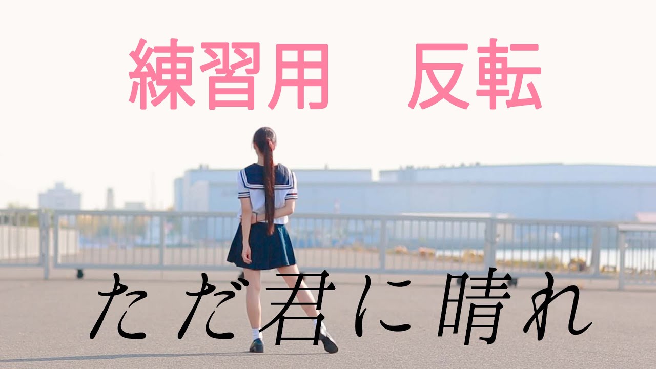 【反転】ただ君に晴れ 踊ってみた【練習用】