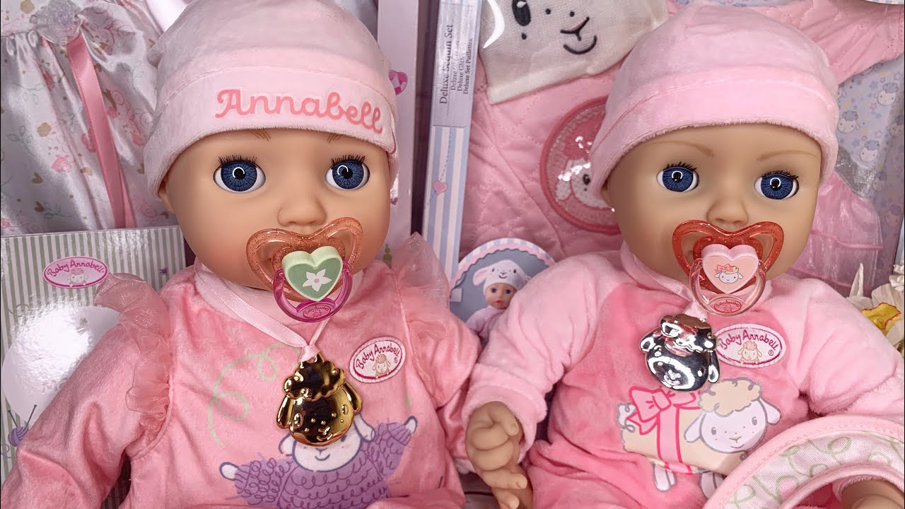 Обзор😍 baby Annabelle by Zapf Creation новая бэби Аннабель теперь их ДВЕ 😍😍