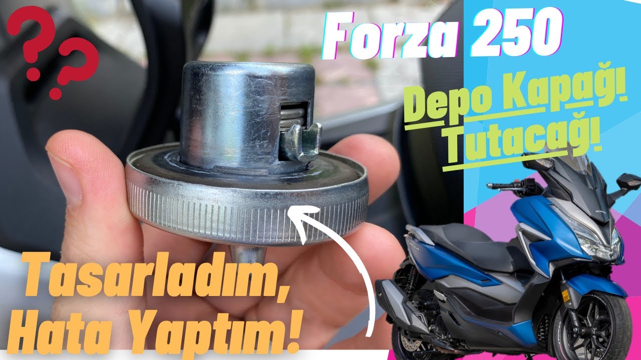 Honda Forza 250, Aksesuar, Forza Aksesuar, Depo Kapağı
