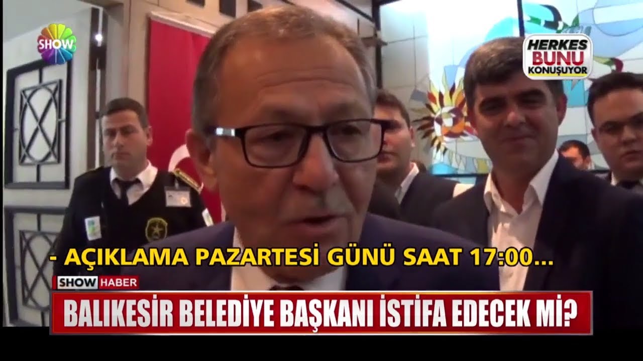 Balıkesir Belediye Başkanı istifa edecek mi?