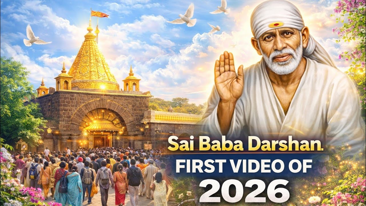 Shirdi Sai Baba Darshan First Video in 2026 | Shirdi Tour in 1Day | Shirdi Nearby Places.