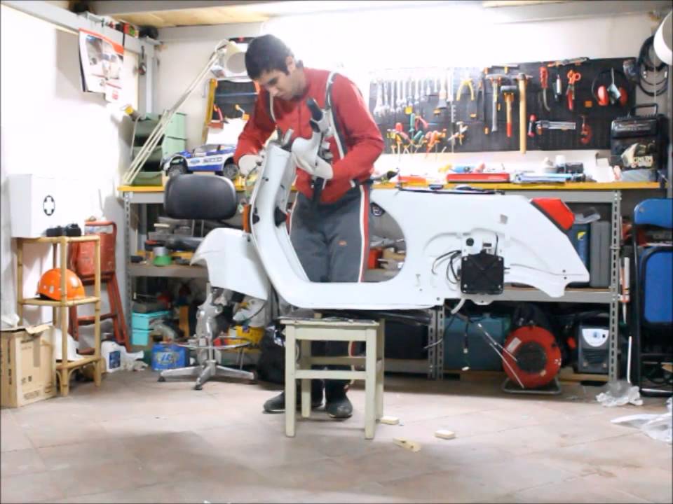 Restauro vespa PX 150 parte 2