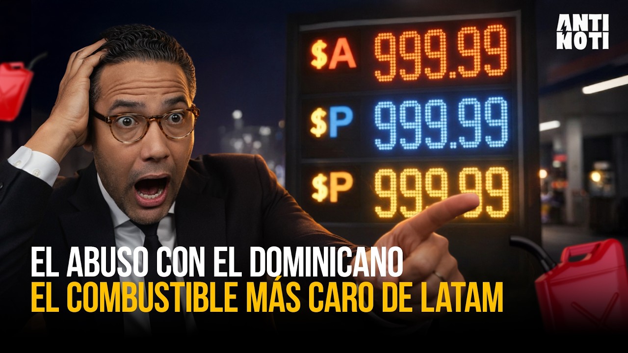 GASOLINA A M&Aacute;S DE 300: EL GOLPE QUE LE ACABA DE CAER AL DOMINICANO | El Anti Noti