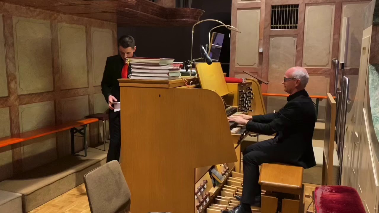 Orgelnachspiel 01.12.2019 Konzert Herxheim mit Chor Chorisma Insheim