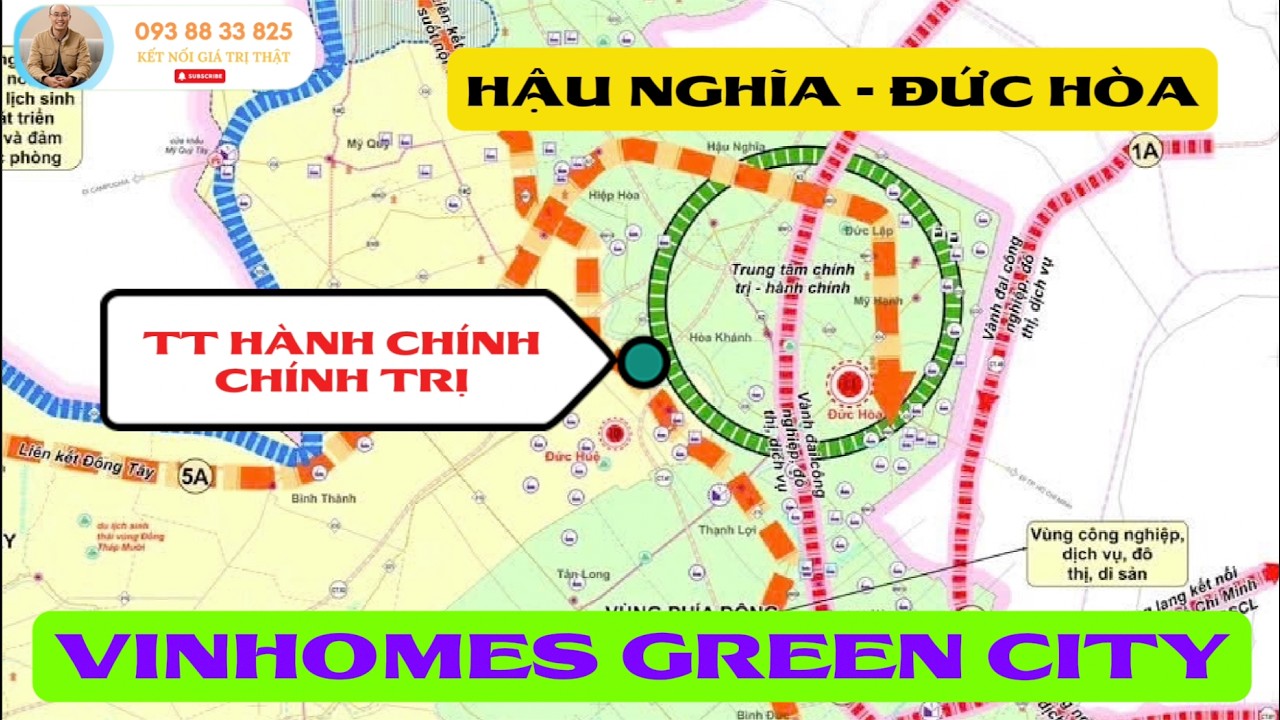 Vinhomes Green City | Tiềm năng phát triển kinh tế và kỳ vọng đầu tư | Quy hoạch Đức Hòa LA| Senhome