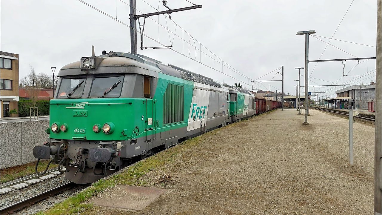 Trains en gare de Tubize
