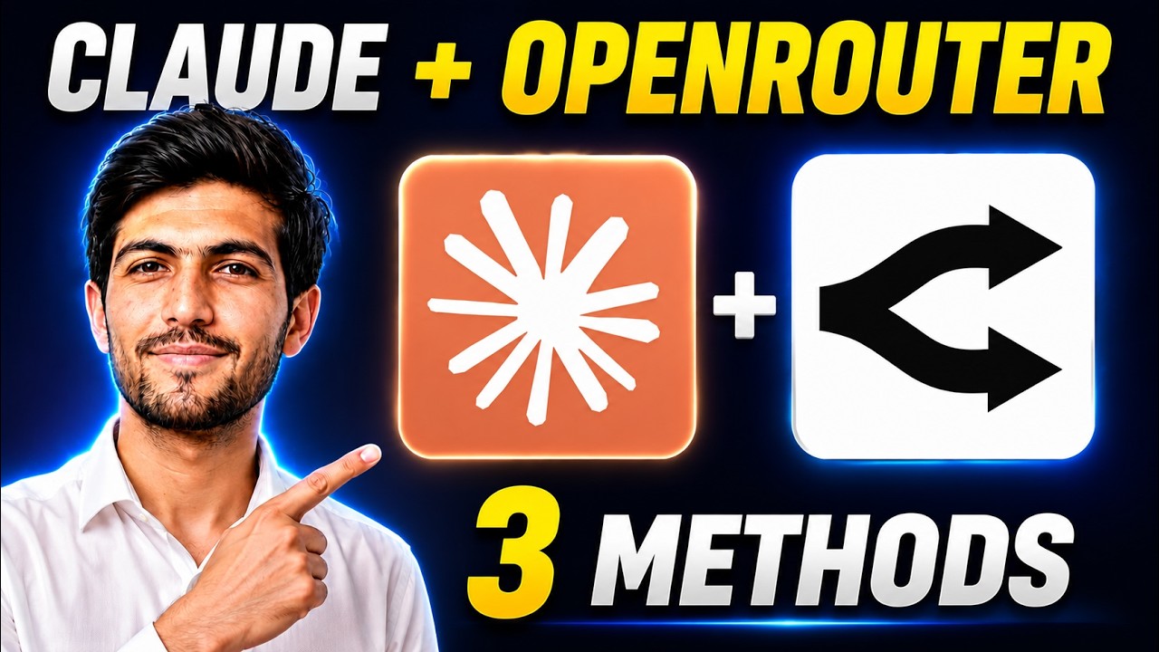 Claude Code + OpenRouter Complete Setup Tutorial (3 Methods)