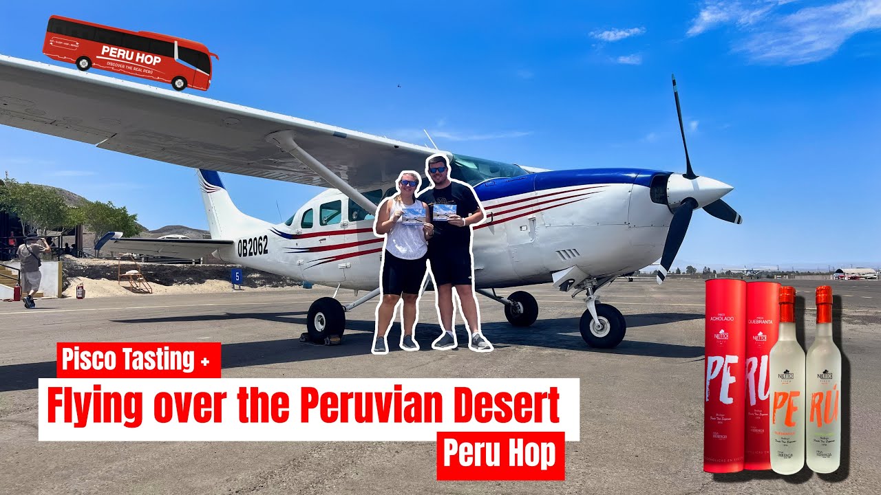 Trying Pisco in Peru then Flying over the Nazca Lines 🇵🇪