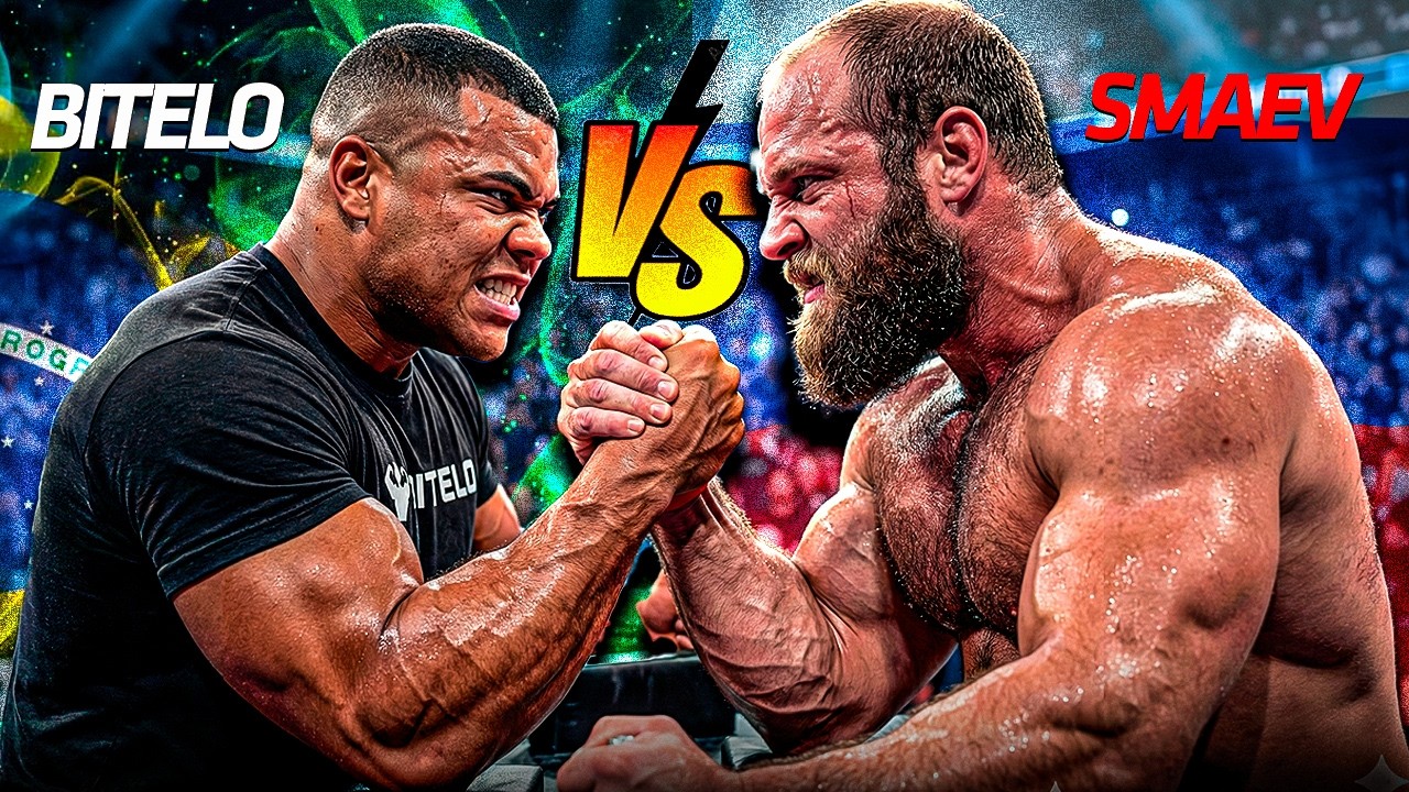 BITELO vs SMAEV: QUEM VENCE UMA QUEDA DE BRAÇO