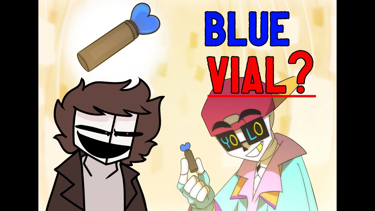 What is Up With The Blue Vial in Underverse?