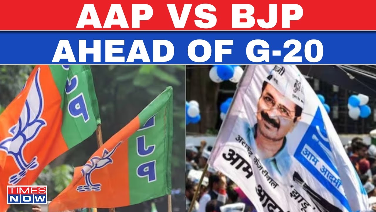 Live News | Political Blame Game Ensues Between AAP & BJP Over Beautification Of Delhi Ahead Of G20