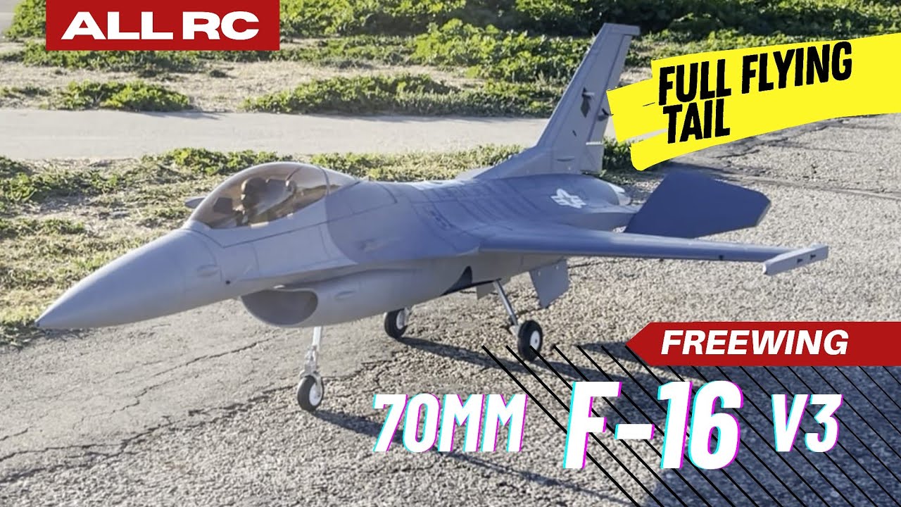 Freewing 70mm F-16 V3 with full flying stabs