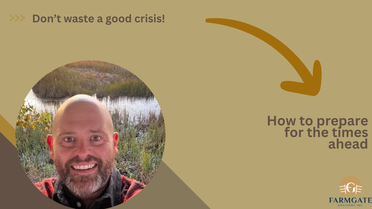 Don't waste a good crisis - CFO advice for downturns.