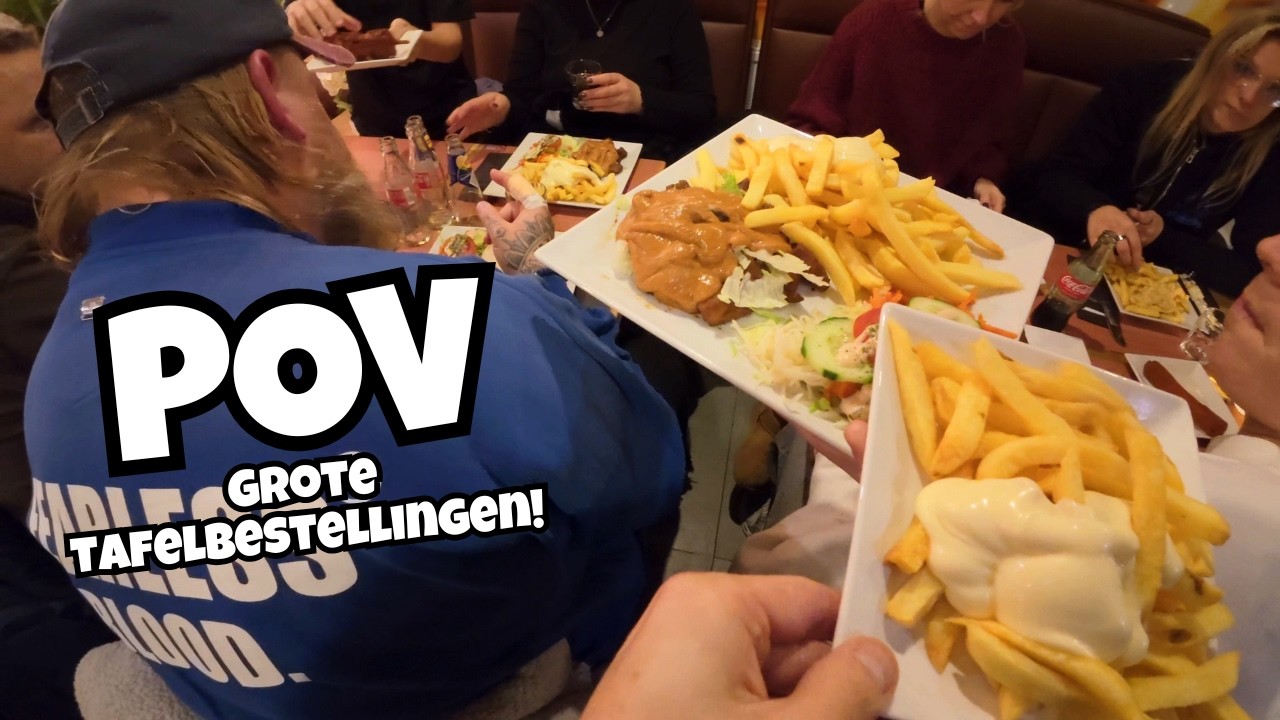 POV: Grote tafelbestellingen na de zondagavond spits! 🤯