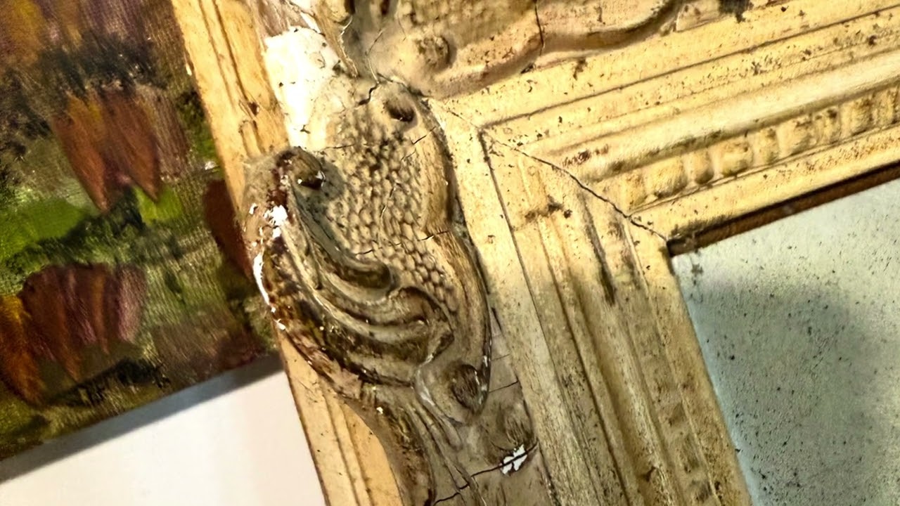 Transforming An Antique Auction Artwork into A Sellable Piece.