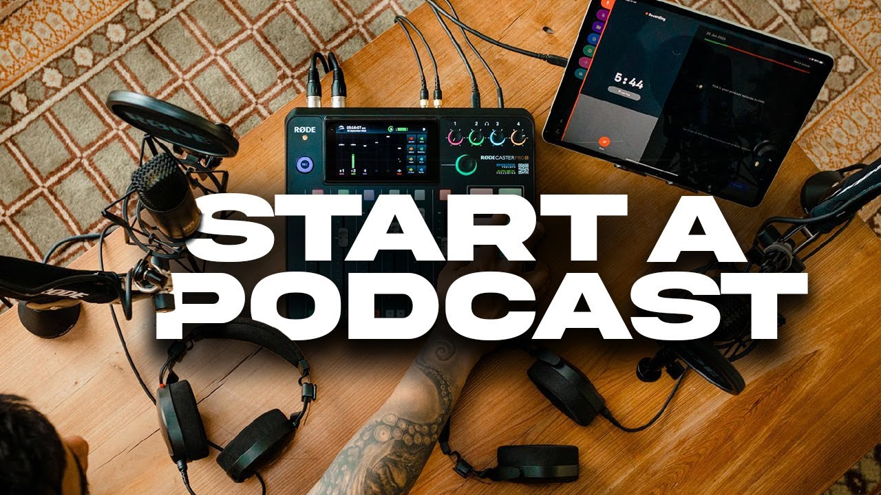 Everything You NEED To Start A Mobile Podcast