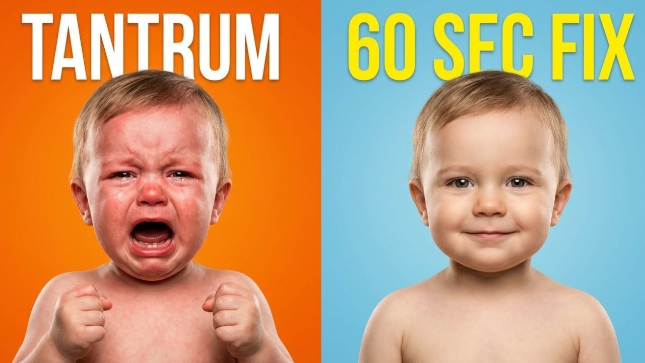 The Korean Method to Calm Tantrums in 60 Seconds