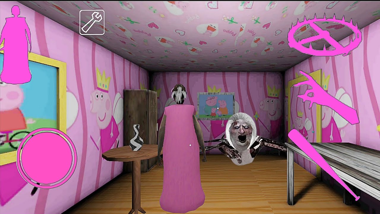 Granny Game Horror Escape Gameplay | Playing As Peppa Pig Granny Mod #granny 