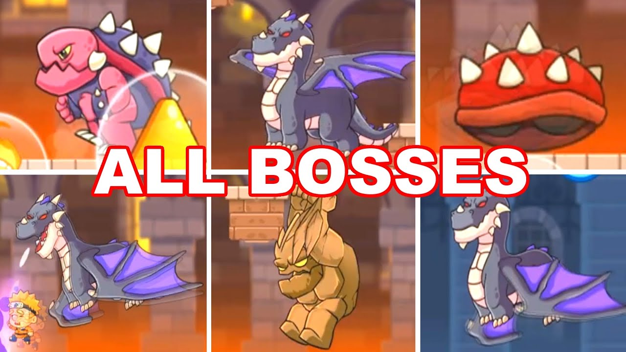 Max's World - All Bosses | Beating ALL BOSSES