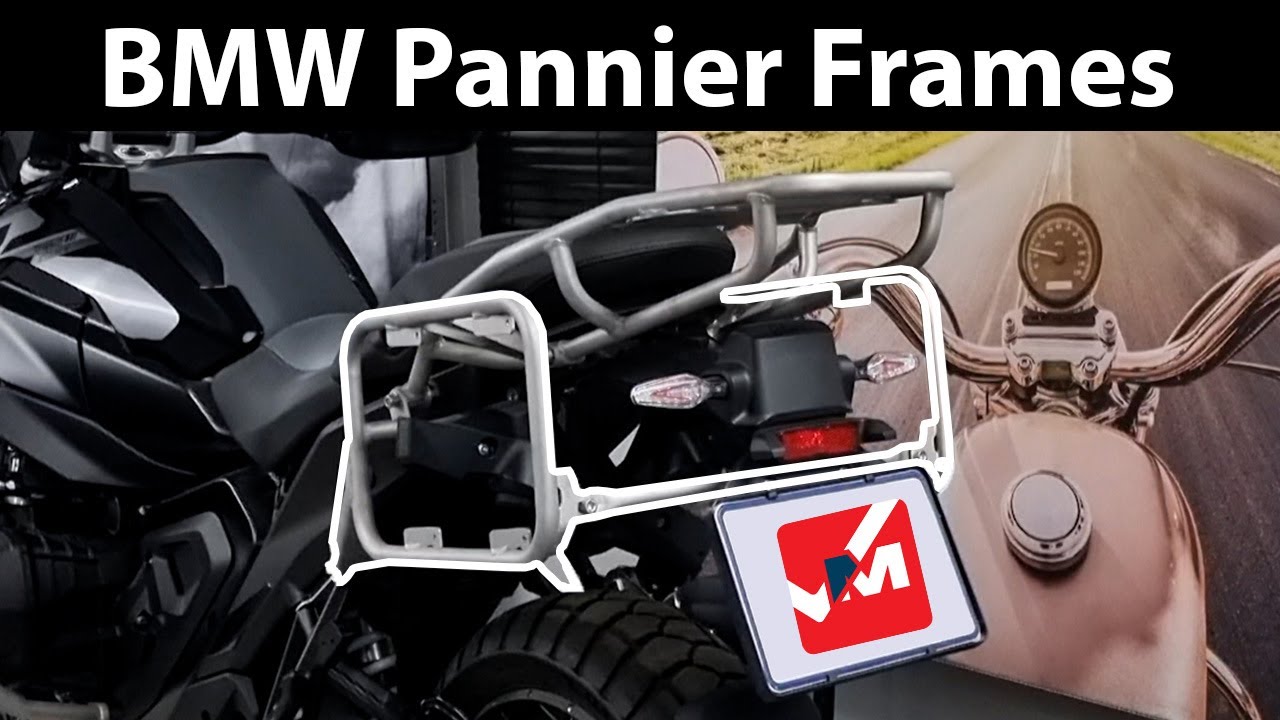 BMW R1300GS Pannier Frames - Entry Level Fitment