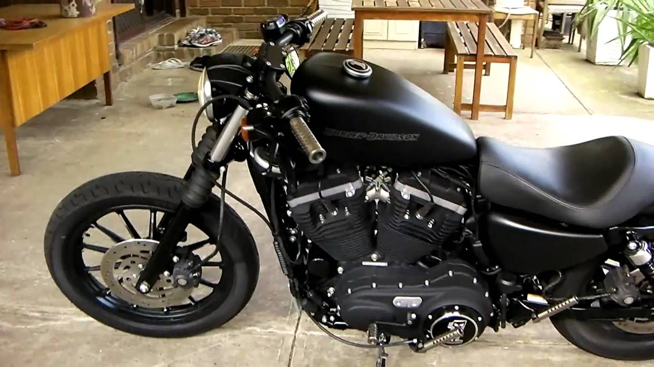 Iron 883 vance & hines side shots.MP4