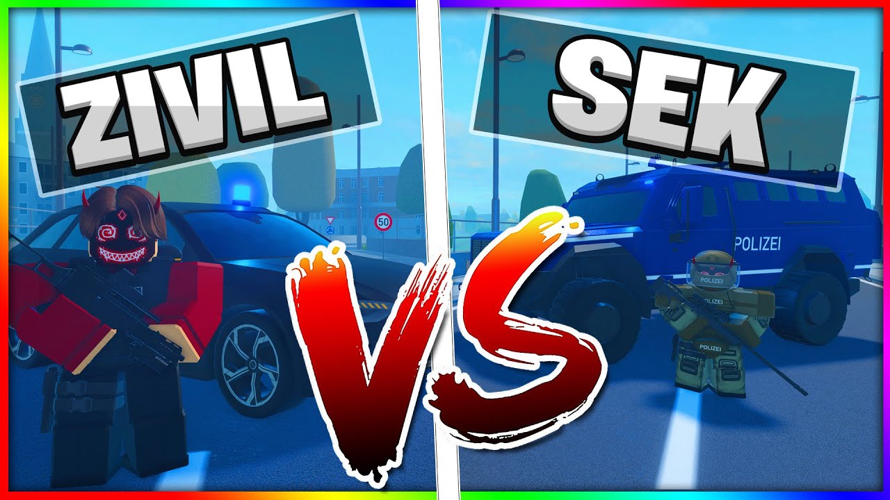 SEK vs ZIVIL POLIZEI! Welcher GAMEPASS ist BESSER?! Notruf Hamburg Roblox