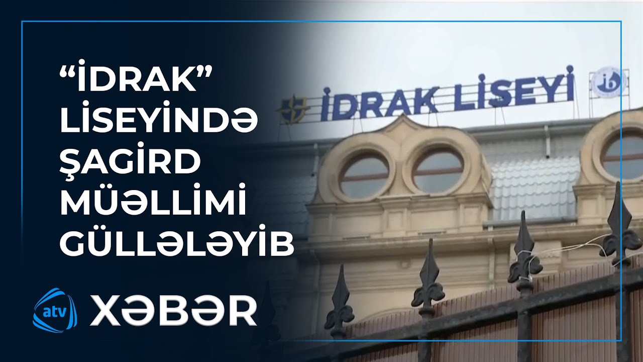 29 yaşlı riyaziyyat müəllimi ağır yaralanıb