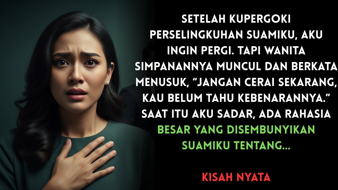 Suami Selingkuh, Pelakor Datang Membawa Uang dan Rahasia Besar