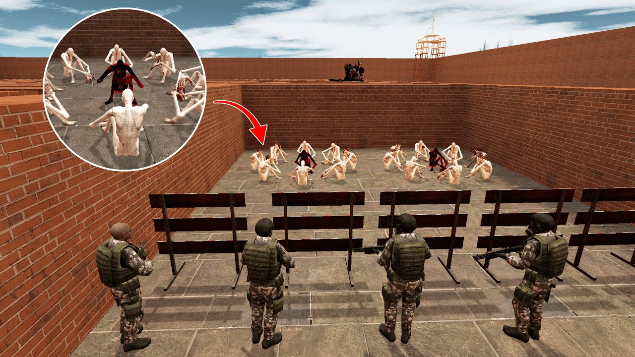 Elite Soldiers Guard The Worlds Deadliest Prison - Garry's Mod