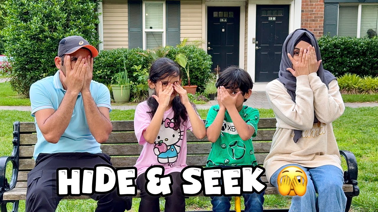 Extreme Hide and seek | Who will be the Last one to be found ? @SehrishLuqmanFamily