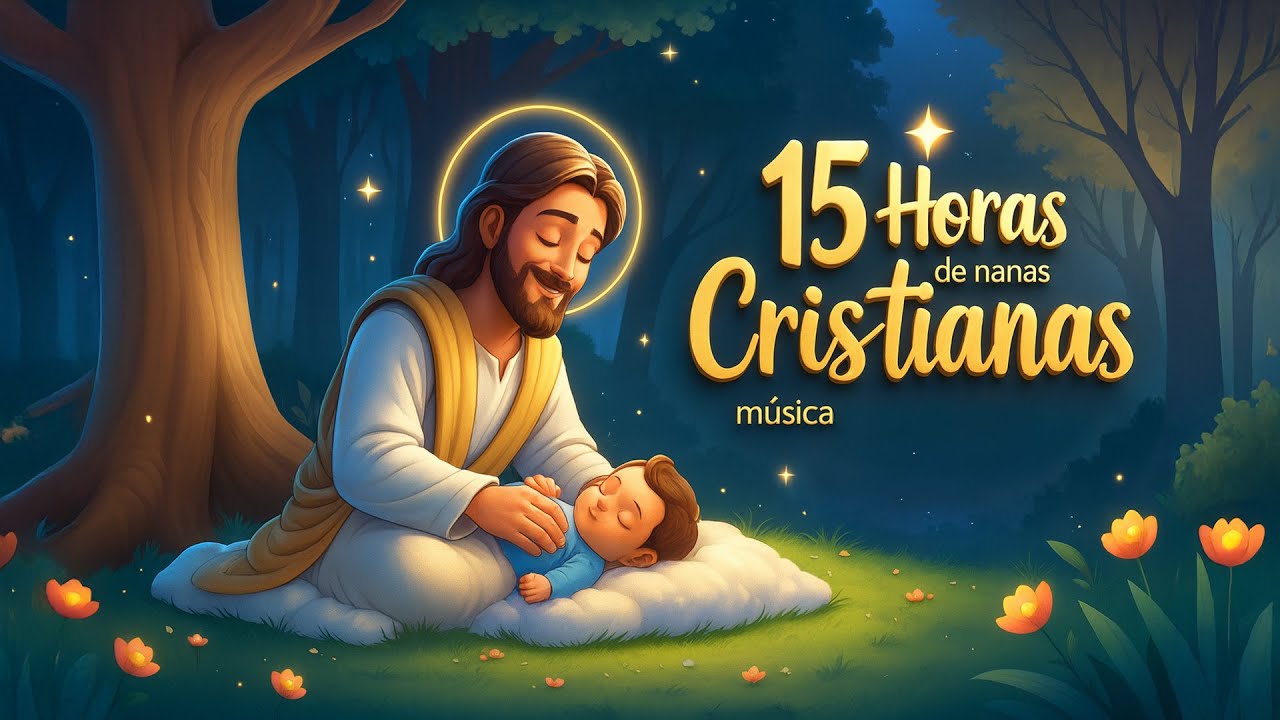 15 Horas de Nanas Cristianas para Bebés – Música Bíblica para Dormir Toda la Noche