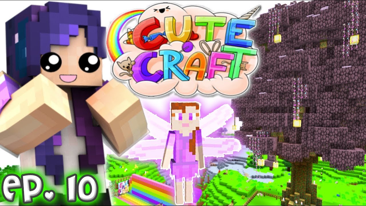 My New Pixie Tree Build!! | CuteCraft Minecraft SMP - Ep. 10