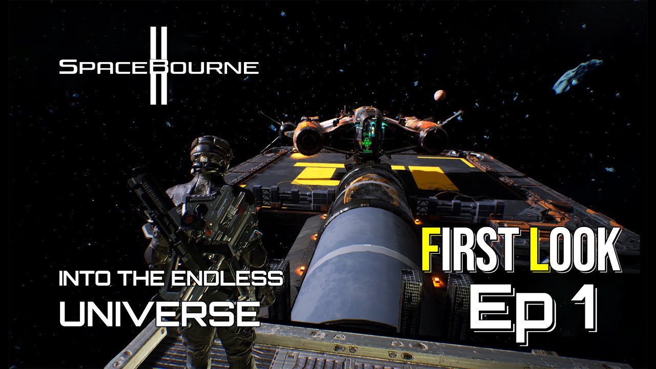 My First Steps Into an Endless Universe | SpaceBourne 2 | Ep 1 – Character Creation & First Look