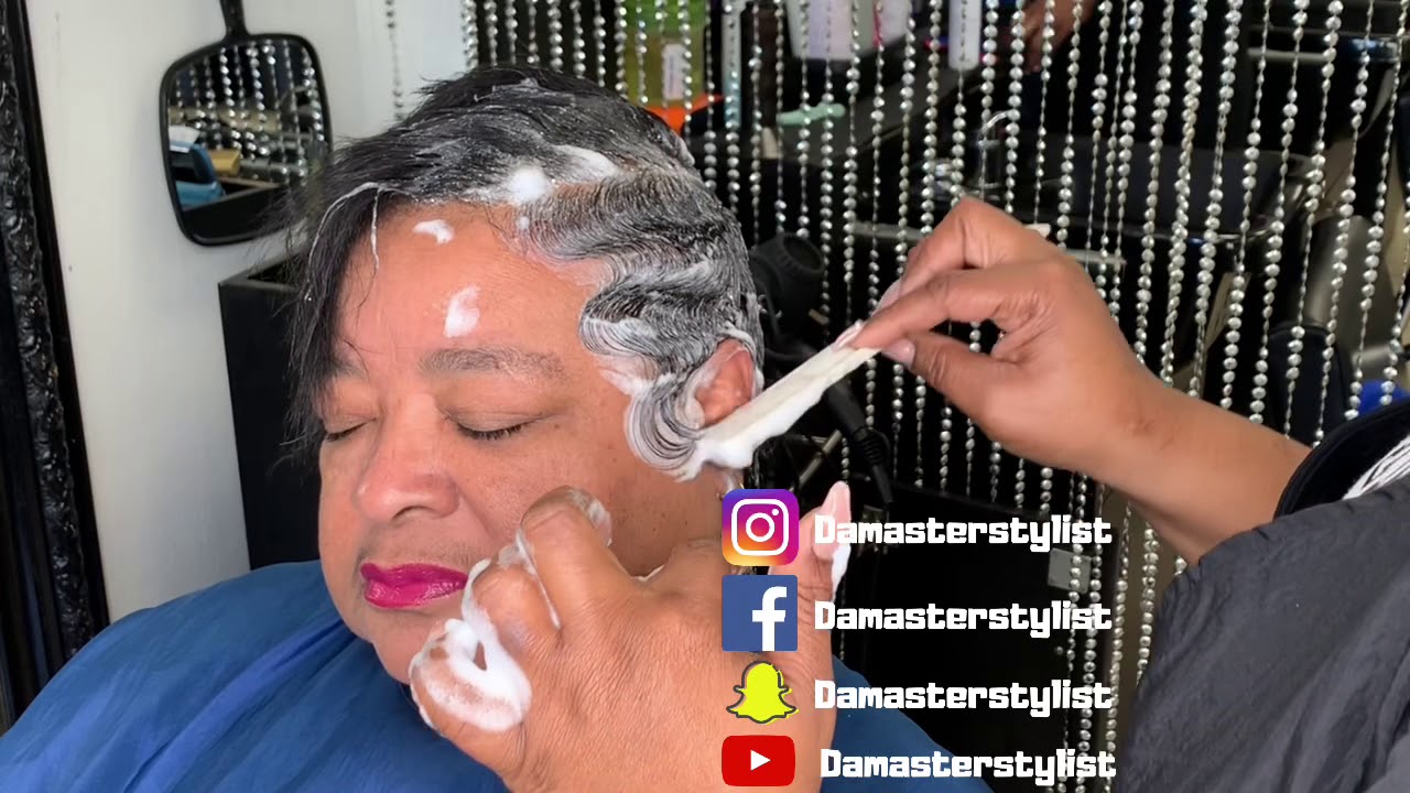 Detailed Cut, waves and curls.