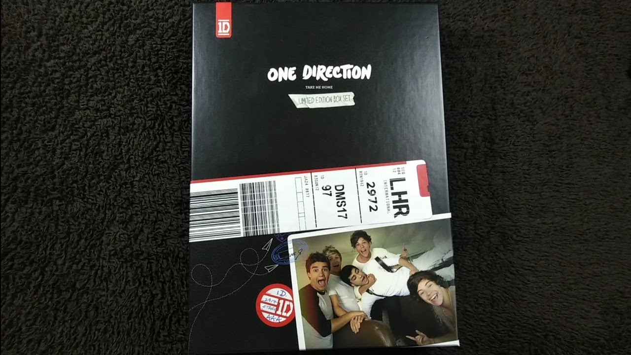 Unboxing One Direction - Take Me Home Limited Edition CD Box Set