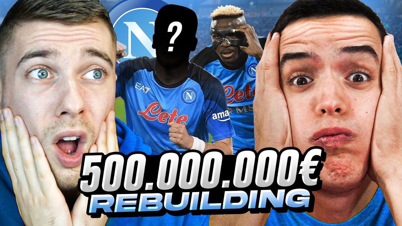 NEVIĐENO LUDILO U €500M REBUILDINGU NAPOLIJA SA IDZOM ! FIFA 23