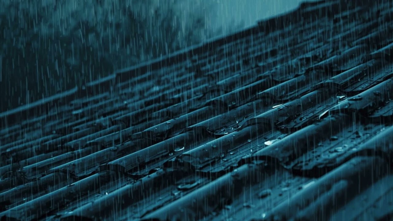 夜の雨音と静寂｜深く長く眠るための睡眠導入【2時間】Quiet Night Rain and Silence for Deep Sleep【2 Hours】