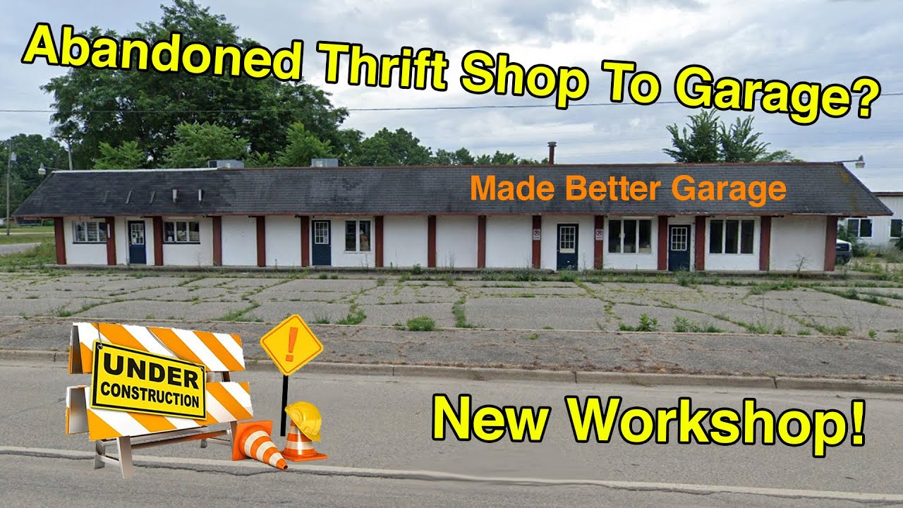 Turning an Abandoned Thrift Shop To A Garage