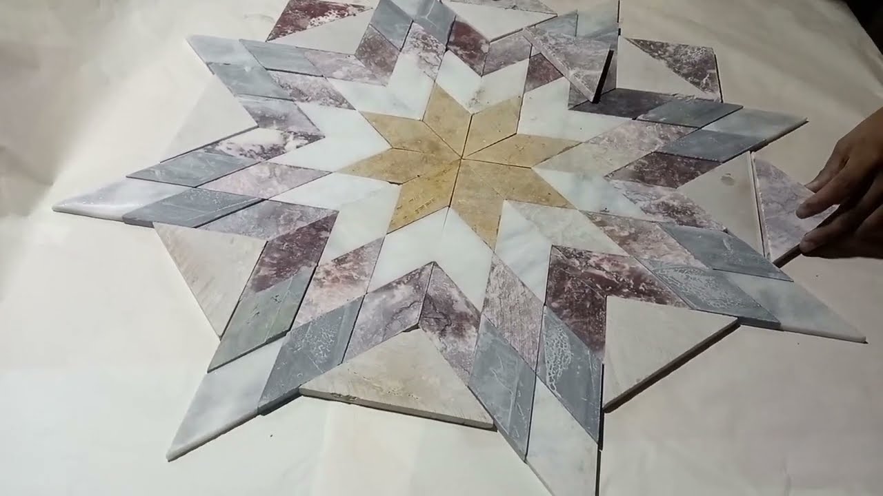 Tile's factory LATEST MARBLE FLOWER DESIGN #MARBLE #STONE #GRANITE
