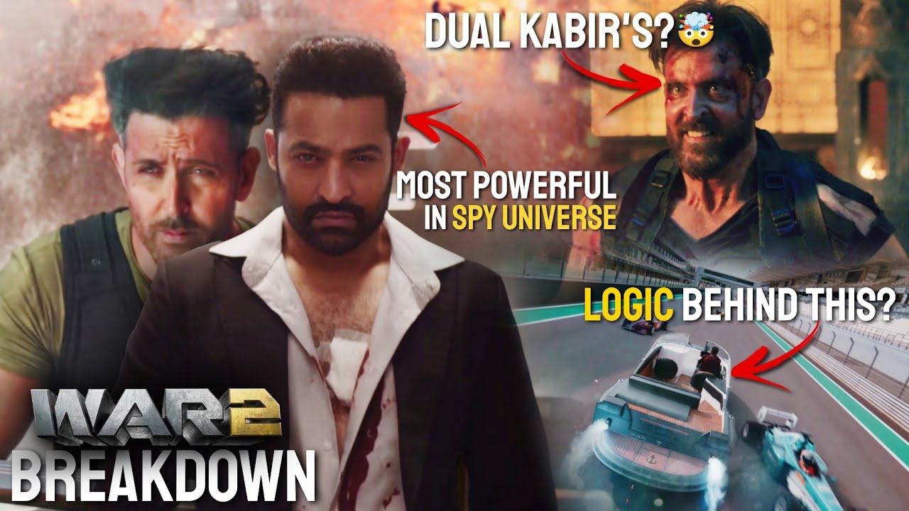 War 2 Trailer Micro Details | War 2 Trailer Breakdown | Vithin cine