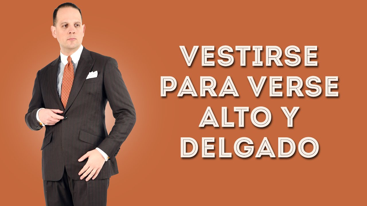 Cómo vestirse para verse alto y delgado si es un hombre de baja estatura