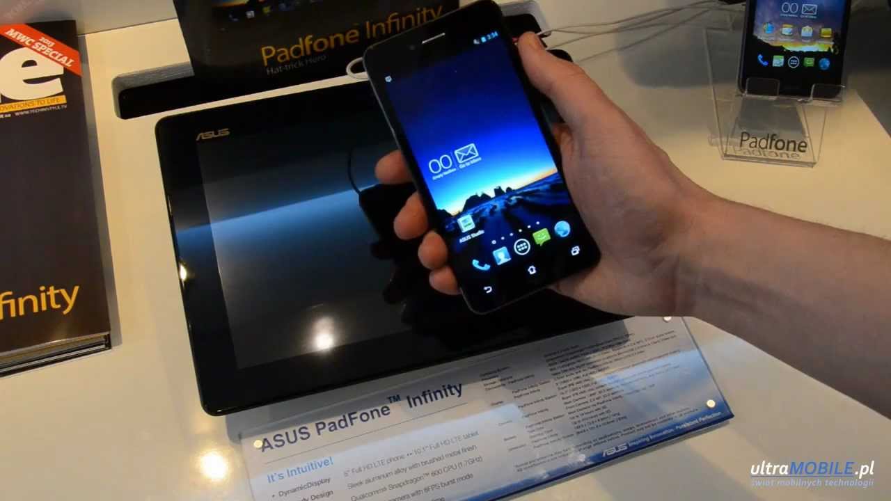 MWC 2013 - rzut okiem na Asus Padfone Infinity