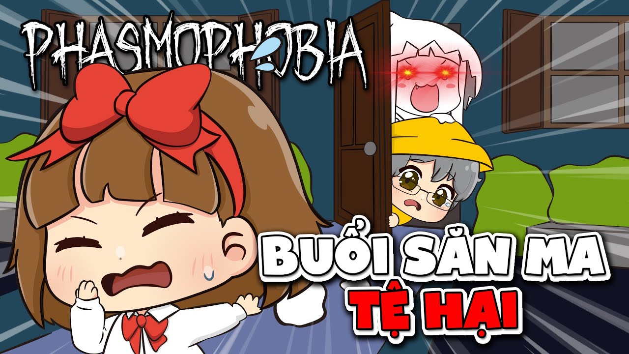 GAME KINH DỊ NHƯNG @KaiHax  TO&Agrave;N BỎ T&Ocirc;I - PHASMOPHOBIA