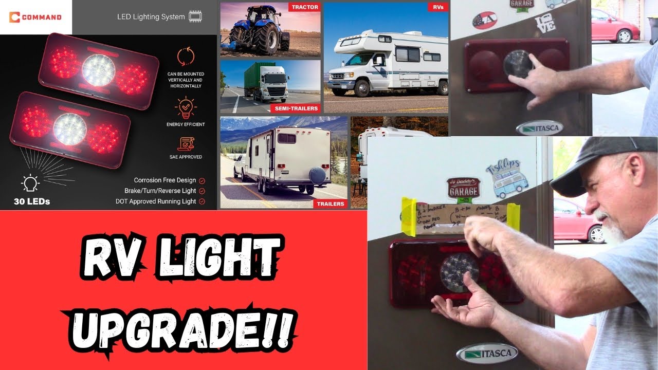 LED light upgrade on our RV. Nice and bright. #rvlife #ledlights #howto #diy