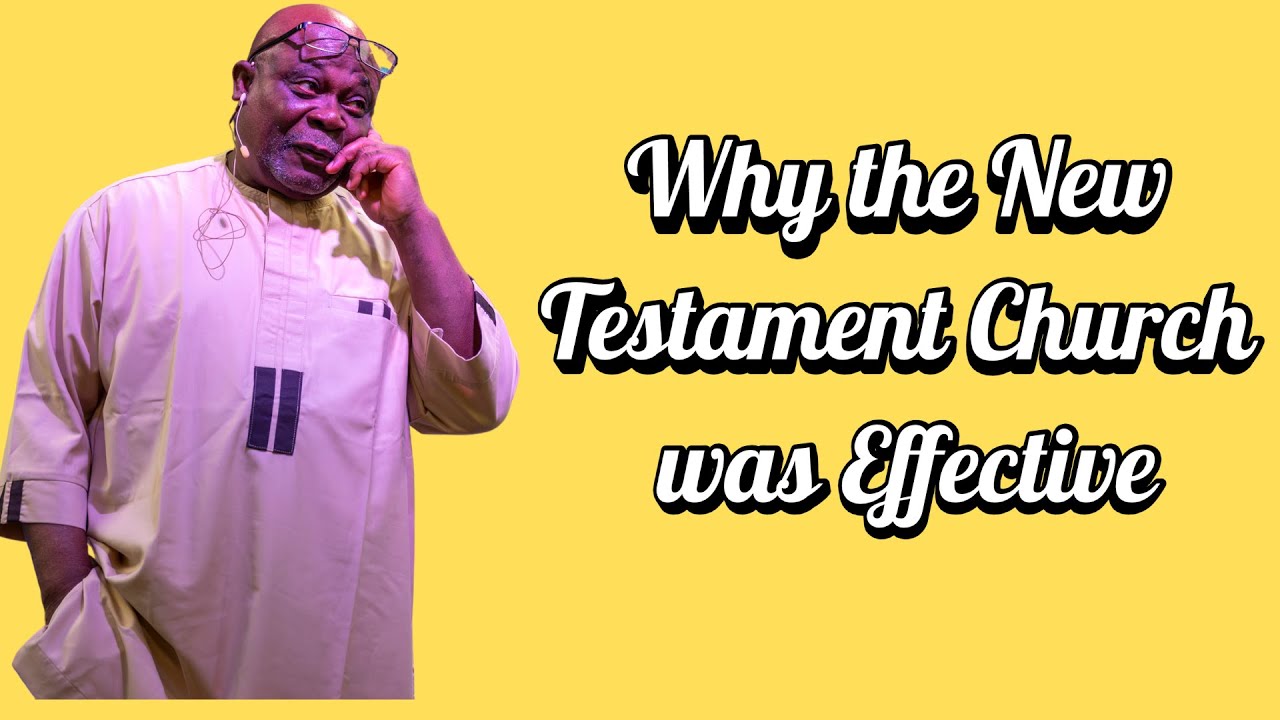 Why the New Testament Church was Effective | Acts 2:41-47 | Pastor Emmanuel Akognon