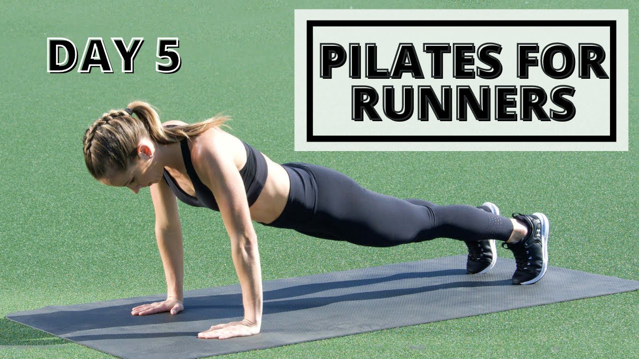 30 Minute Pilates for Runners [Workout Program Day 5] 🍋
