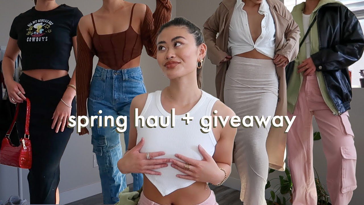 HUGE Spring Try On Haul (actually wearable and warm)