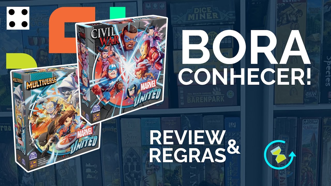 MARVEL UNITED CIVIL WAR + MULTIVERSE | Visão Geral e Gameplay Simulada