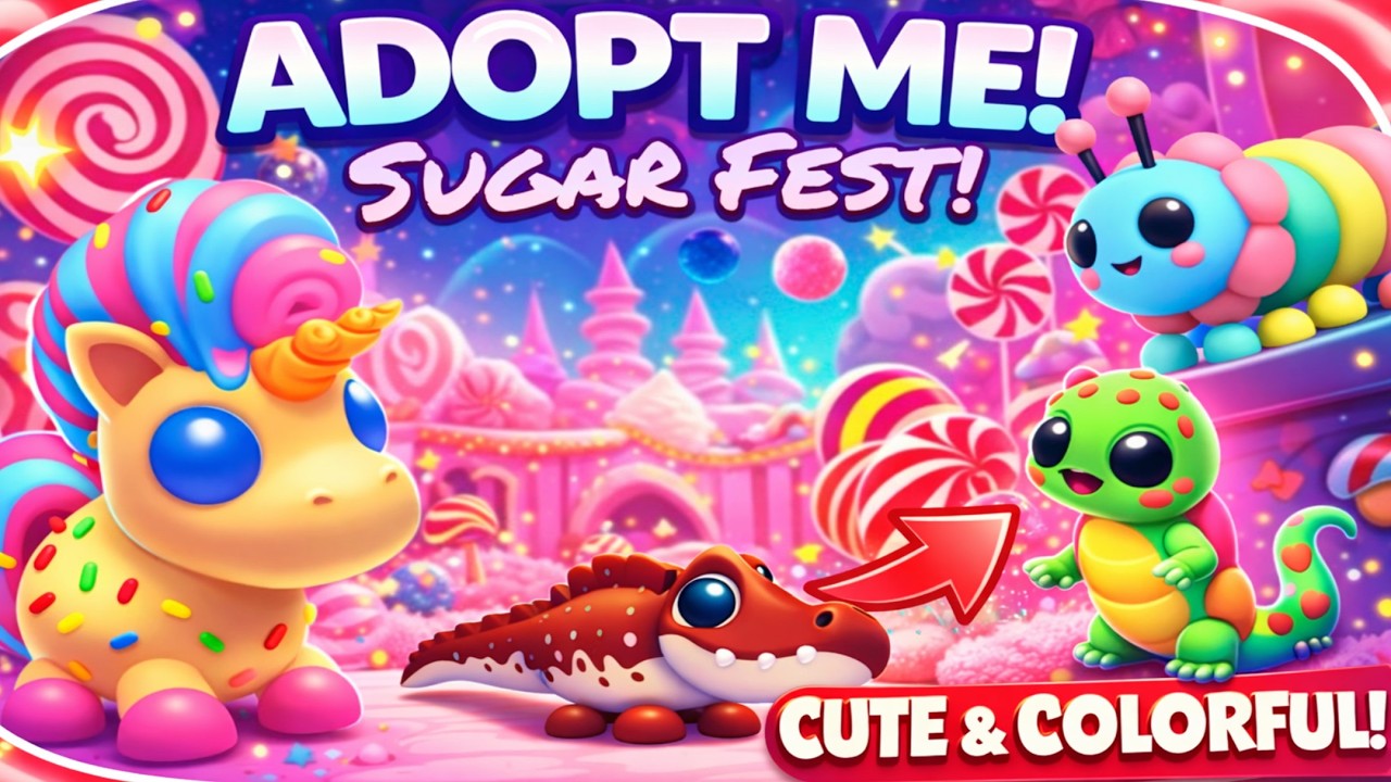 ADOPT ME! 🍭SUGAR FEST🍭 Get More Candy